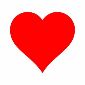 Маркувальна самоклеюча наліпка (етикетка, стікер) "Червоне серце" (колір в асортименті). D=30мм - Інтернет-магазин спільних покупок ToGether