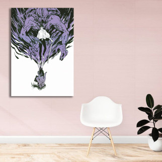 Плакат-постер з принтом Магічна битва - Jujutsu Kaisen  The Movie - Sorcery Fight - Оккоцу Юта - Ріка Орімото 5 A4 - Інтернет-магазин спільних покупок ToGether