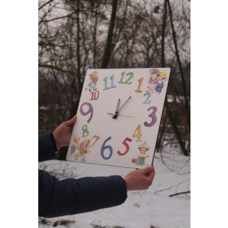 Настінний годинник із гравіюванням, Годинник 07 з Вашими фото/ВФ друк - Інтернет-магазин спільних покупок ToGether