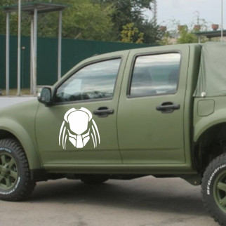 Наклейка на автомобіль "Predator Хищник Хижак" (колір плівки на вибір клієнта) з оракалу - Інтернет-магазин спільних покупок ToGether