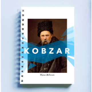 Скетчбук Sketchbook (блокнот) для малювання з патріотичним принтом "Тарас Шевченко. Kobzar. Кобзарь" А3 - Інтернет-магазин спільних покупок ToGether
