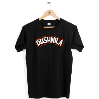 Футболка чорна з принтом "Dushnila. Душила" Push IT M - Інтернет-магазин спільних покупок ToGether