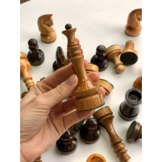 Комплект великих шахових фігур із дерева, арт.809725 - Інтернет-магазин спільних покупок ToGether