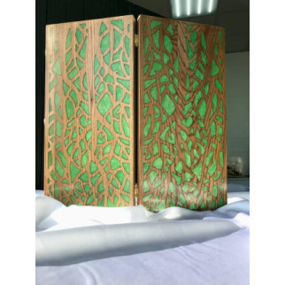 Оригінальні дерев'яні нарди з епоксидною смолою, 48*24 см, 190151 - Інтернет-магазин спільних покупок ToGether
