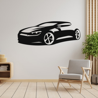 Вінілова інтер'єрна наклейка декор на стіну та шпалери (скло, меблі, дзеркало, метал) "Автомобіль. Авто" з оракалу - Інтернет-магазин спільних покупок ToGether
