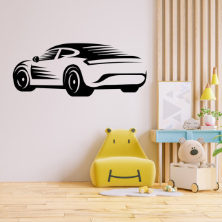 Вінілова інтер'єрна наклейка декор на стіну та шпалери (скло, меблі, дзеркало, метал) "Машина. Авто" з оракалу - Інтернет-магазин спільних покупок ToGether