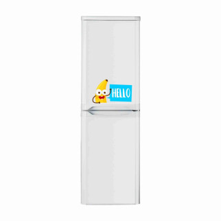 Вінілова декоративна наклейка на холодильник "Банан. Hello" з оракалу - Інтернет-магазин спільних покупок ToGether