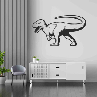 Вінілова інтер'єрна наклейка декор на стіну, шпалери та інші поверхні Динозавр з оракалу - Інтернет-магазин спільних покупок ToGether