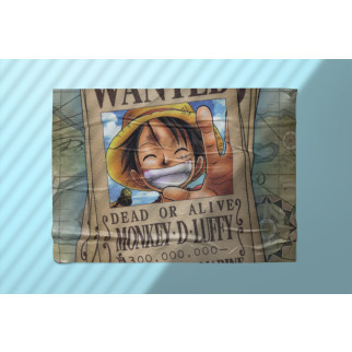 Плакат-постер із принтом One Piece Ван-Піс Розшукова листівка Monkey D. Luffy Монкі Д. Луффі (японський аніме-серіал) A4 - Інтернет-магазин спільних покупок ToGether