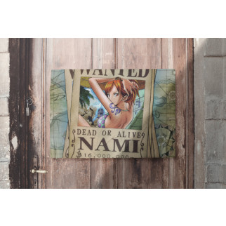 Плакат-постер з принтом One Piece Ван-Піс Розшукова листівка Nami Намі (японський аніме-серіал) А2 - Інтернет-магазин спільних покупок ToGether