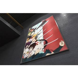 Плакат-постер з принтом Пекельний рай Hell's Paradise Jigokuraku Габімару Юдзуріха Сагірі (японська манга) 2 A4 - Інтернет-магазин спільних покупок ToGether