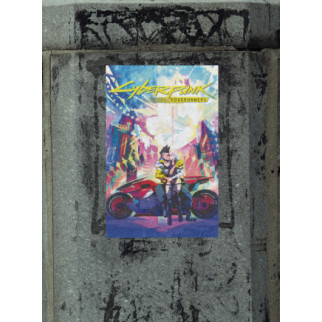 Плакат-постер з принтом Cyberpunk Edgerunners Кіберпанк Бігові краєм David Martinez Девід Мартінес Lucy Люсі пара на мотоциклі A4 - Інтернет-магазин спільних покупок ToGether