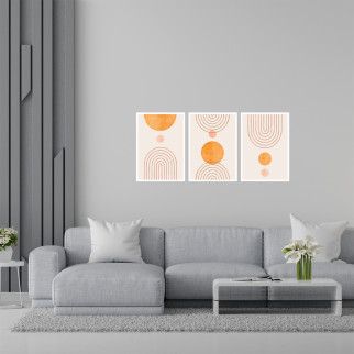 Вінілова інтер'єрна наклейка кольорова декор на стіну, шпалери та інші поверхні "Boho style. Бохо стиль" з оракалу - Інтернет-магазин спільних покупок ToGether