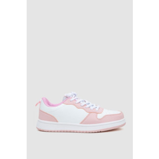 Кеди жіночі 248RH181-2, колір Біло-рожевий - Інтернет-магазин спільних покупок ToGether