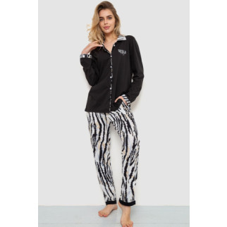 Піжама жіноча, колір чорно-бежевий, 219RP-10172 - Інтернет-магазин спільних покупок ToGether
