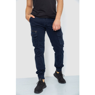 Штани карго чоловічі, колір темно-синій, 244R2073 - Інтернет-магазин спільних покупок ToGether