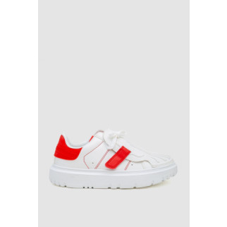 Кеди жіночі, колір біло-червоний, 248R126-8 - Інтернет-магазин спільних покупок ToGether