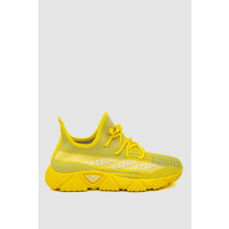 Кросівки жіночі текстиль, колір жовтий, 243RD44-4 - Інтернет-магазин спільних покупок ToGether