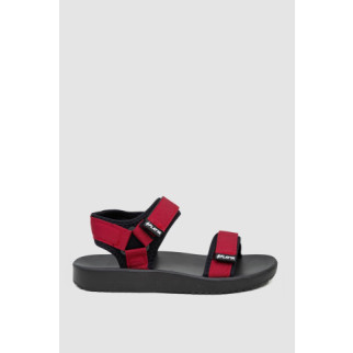 Босоніжки жіночі, колір бордово-чорний, 243RA5822-2 - Інтернет-магазин спільних покупок ToGether