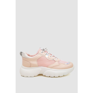 Кросівки жіночі, колір бежево-рожевий, 243RZ58-2 - Інтернет-магазин спільних покупок ToGether