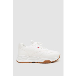 Кросівки жіночі екошкіра, колір білий, 243R186-137 - Інтернет-магазин спільних покупок ToGether