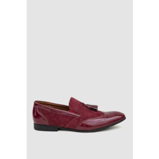 Туфлі чоловічі, колір бордовий, 243RGA6062-9 - Інтернет-магазин спільних покупок ToGether