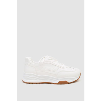 Кросівки жіночі екошкіра, колір білий, 243R186-128 - Інтернет-магазин спільних покупок ToGether
