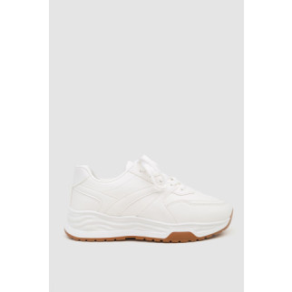 Кросівки жіночі екошкіра, колір білий, 243R186-157 - Інтернет-магазин спільних покупок ToGether