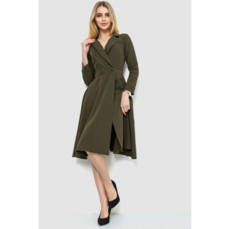 Ошатне плаття, колір хакі, 214R305 - Інтернет-магазин спільних покупок ToGether
