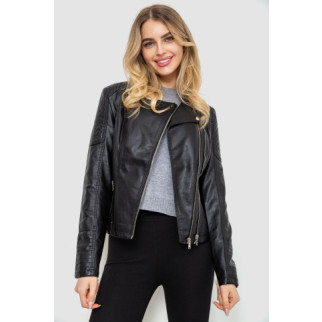 Куртка жіноча з екошкіри, колір чорний, 244R220 - Інтернет-магазин спільних покупок ToGether