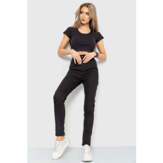 Джинси жіночі skinny, колір чорний, 186R0028 - Інтернет-магазин спільних покупок ToGether