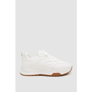 Кросівки жіночі екошкіра, колір білий, 243R186-145 - Інтернет-магазин спільних покупок ToGether