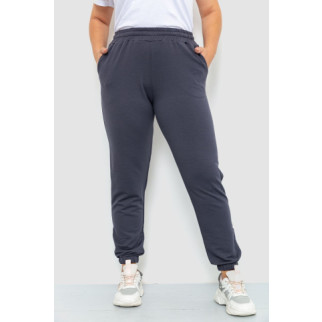 Спорт штани жіночі двонитка, колір темно-сірий, 102R292 - Інтернет-магазин спільних покупок ToGether