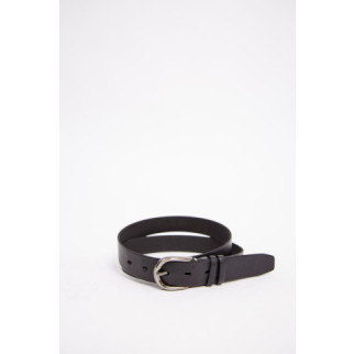 Шкіряний жіночий ремінь, чорного кольору, 196R30YOW1 - Інтернет-магазин спільних покупок ToGether