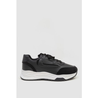 Кросівки жіночі екошкіра, колір чорний, 243R186-112 - Інтернет-магазин спільних покупок ToGether