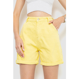 Джинсові шорти жіночі, колір жовтий, 214R1035 - Інтернет-магазин спільних покупок ToGether