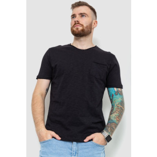 Футболка чоловіча з кишенею, колір чорний, 208R2167 - Інтернет-магазин спільних покупок ToGether