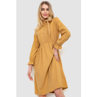 Ошатне плаття, колір бежевий, 246R203 - Інтернет-магазин спільних покупок ToGether
