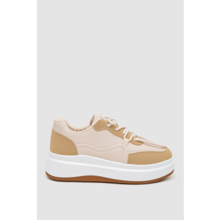 Кросівки жіночі демісезонні, колір бежево-коричневий, 243R188-196 - Інтернет-магазин спільних покупок ToGether