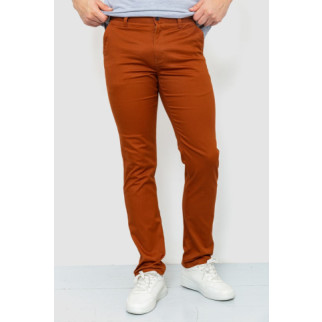 Штани чоловічі класичні, колір теракотовий, 243R1001 - Інтернет-магазин спільних покупок ToGether