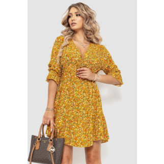 Сукня, колір гірчичний, 115R0400-6 - Інтернет-магазин спільних покупок ToGether