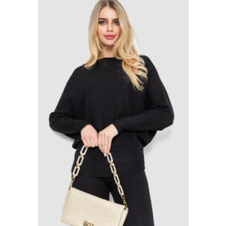 Кофта жіноча однотонна, колір чорний, 244R2034 - Інтернет-магазин спільних покупок ToGether