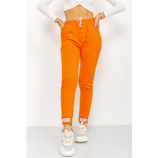 Спорт штани жіночі демісезонні, колір помаранчевий, 226R025 - Інтернет-магазин спільних покупок ToGether
