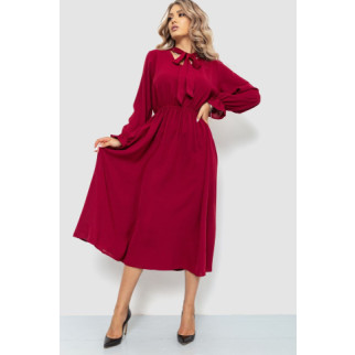 Ошатне плаття, колір бордовий, 204R601 - Інтернет-магазин спільних покупок ToGether