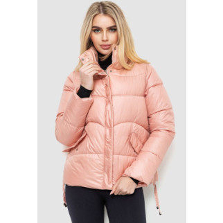 Куртка жіноча демісезонна однотонна, колір світло-рожевий, 235R2035 - Інтернет-магазин спільних покупок ToGether