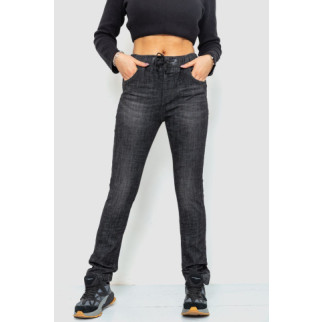 Джинси жіночі на резинці, колір темно-сірий, 214R1411 - Інтернет-магазин спільних покупок ToGether