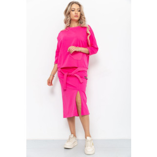 Костюм жіночий повсякденний, колір рожевий, 115R0518 - Інтернет-магазин спільних покупок ToGether