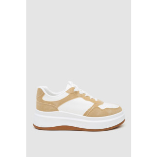 Кросівки жіночі, колір біло-бежевий, 243R188-231 - Інтернет-магазин спільних покупок ToGether