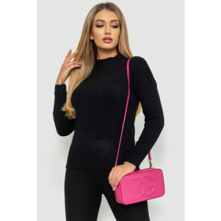 Кофта жіноча однотонна, колір чорний, 244R2028 - Інтернет-магазин спільних покупок ToGether