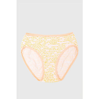 Труси жіночі з принтом, колір персиковий, 131R115030 - Інтернет-магазин спільних покупок ToGether